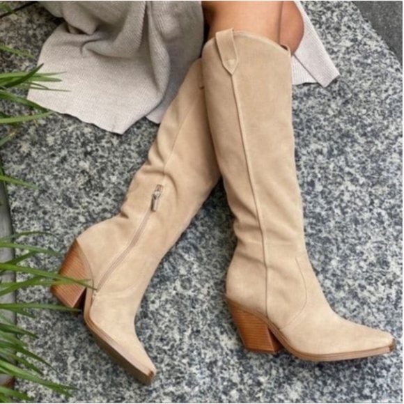 vince camuto afelia knee high boot wide calf